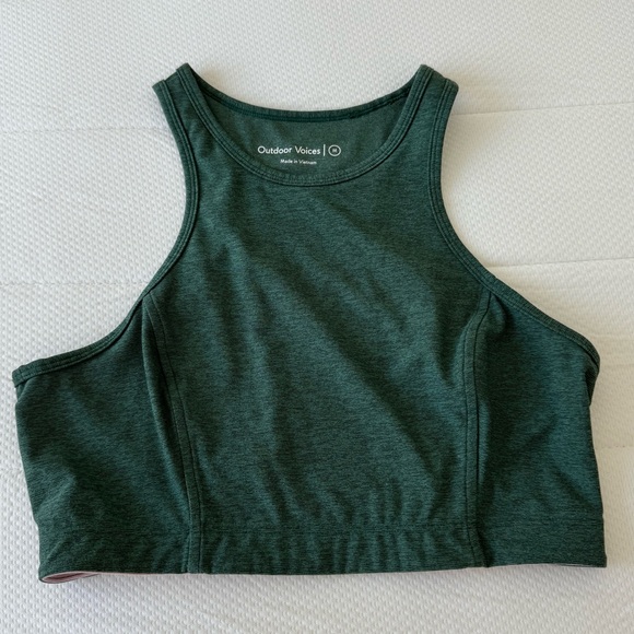 OUTDOOR VOICES CROP BRA - Picture 1 of 4
